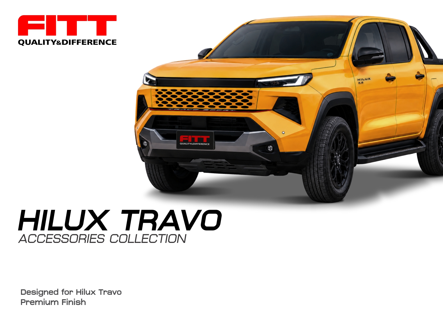 เติมเต็มทุกความโดดเด่นของ Hilux TRAVO 2026 ด้วย FITT